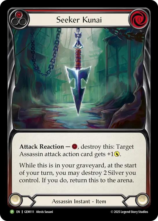 Seeker Kunai (Red)