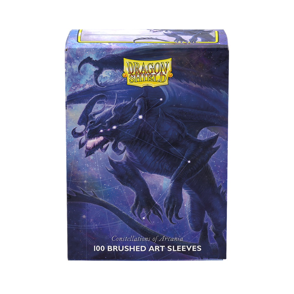 Dragon Shield: Standard 100ct Brushed Art Sleeves - Constellations Signoir