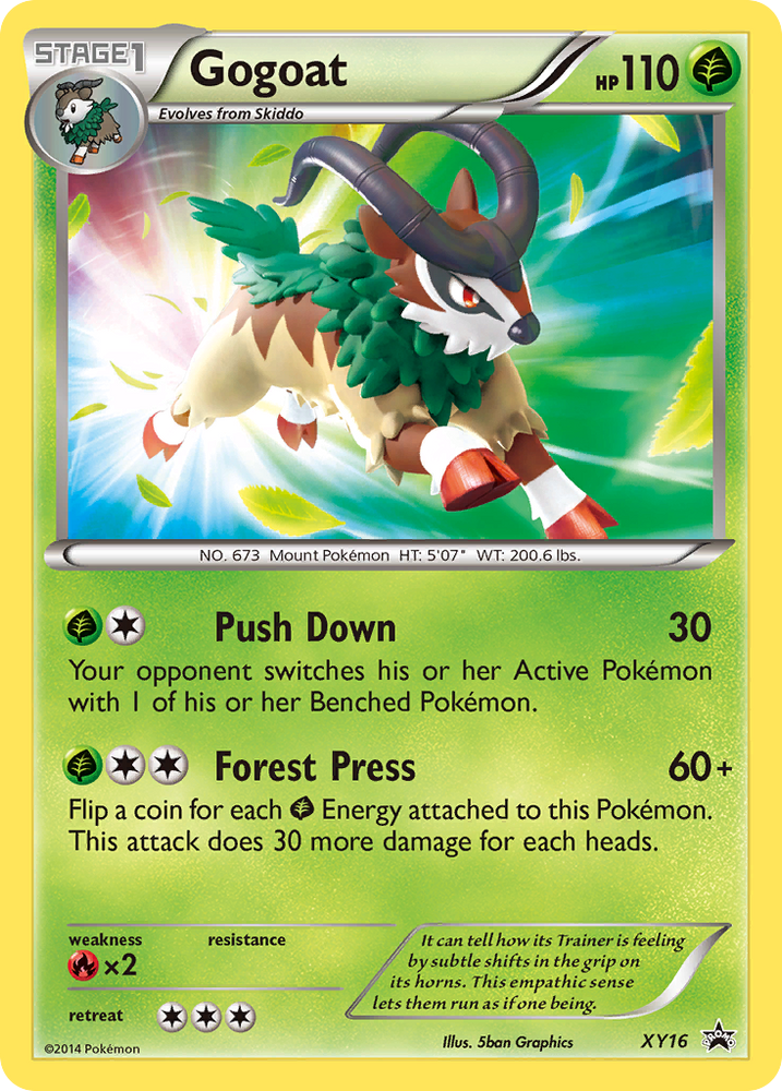 Gogoat (XY16) [XY: Promos Black Star] 