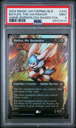 Baylen, the Haymaker (Raised Foil) [Bloomburrow] #345 PSA 9 [99433916]