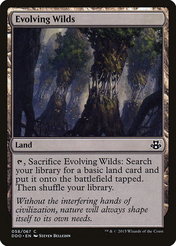 Evolving Wilds [Duel Decks : Elspeth contre Kiora] 