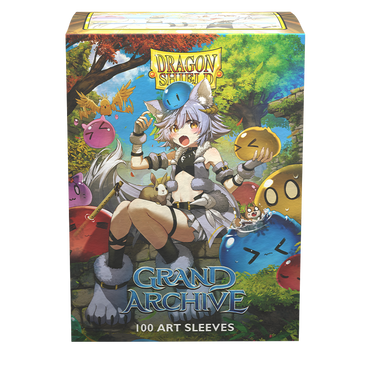 Dragon Shield: Standard 100ct Sleeves - Grand Archive (Silvie, Slime Sovereign)