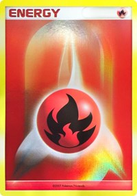 Fire Energy (Promo de la Ligue 2007 2008) [Cartes de Ligue et de Championnat] 