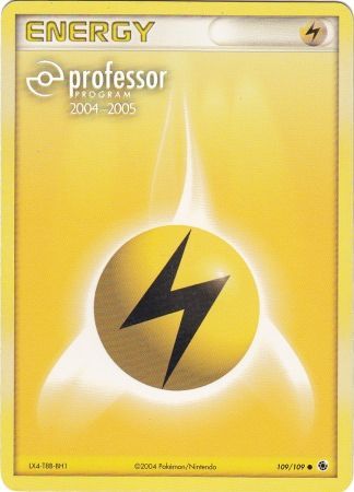 Lightning Energy (109/109) (2004 2005) [Promotions du programme de professeur] 