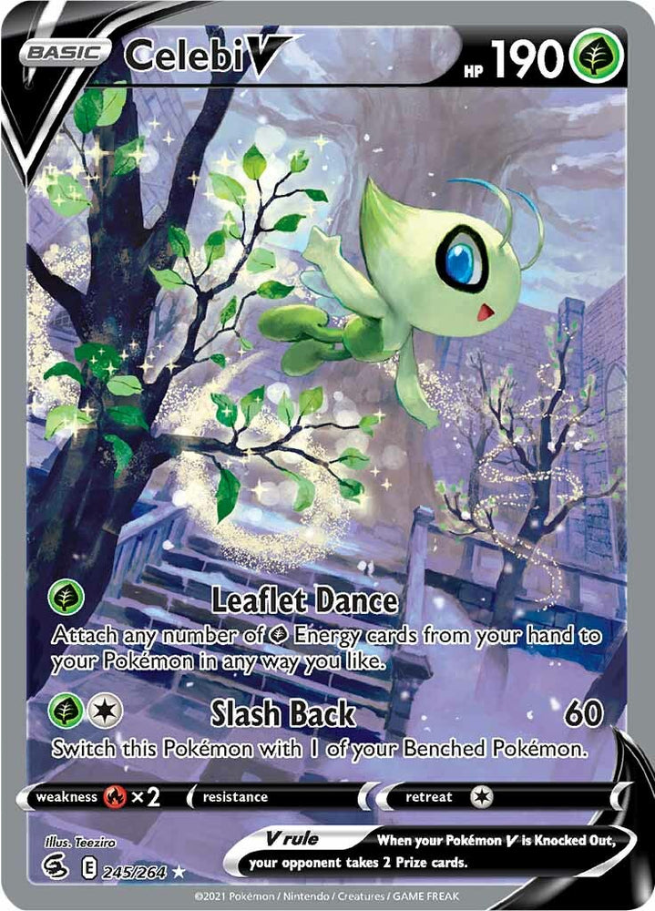 Celebi V (245/264) [Épée et bouclier : Fusion Strike] 