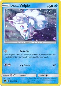 Alolan Vulpix (21a/145) (Promo d'art alternatif) [Soleil et Lune : Guardians Rising] 