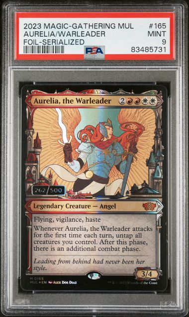 Aurelia, The Warleader #165 (Serialized) [Multiverse Legends] [262/500] PSA 9 [83485731]