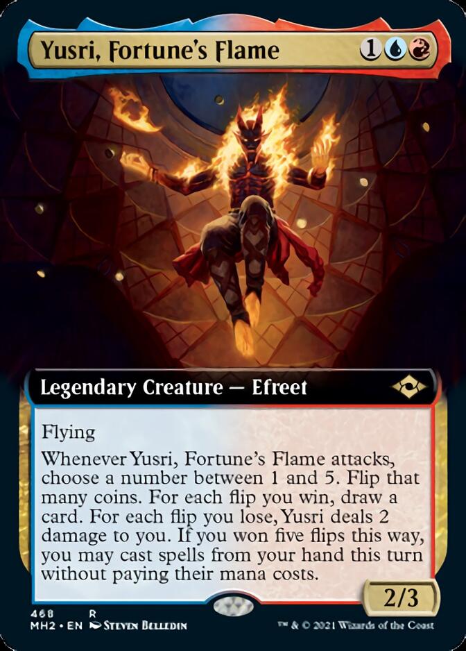 Yusri, la flamme de la fortune (art étendu) [Modern Horizons 2] 