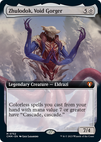 Zhulodok, Void Gorger (Art étendu) [Commander Masters] 