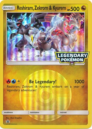 Reshiram, Zekrom &amp; Kyurem (Carte Jumbo) [Cartes Diverses] 