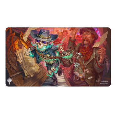 Ultra PRO : Tapis de jeu - Outlaws of Thunder Junction (Tinybones, the Pickpocket Key Art) 