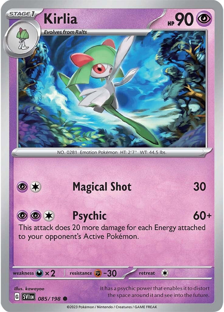 Kirlia (085/198) [Écarlate et Violet : Ensemble de Base] 