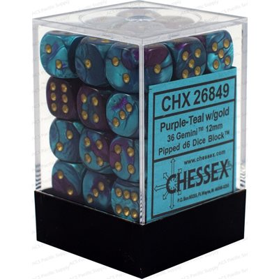 Gemini: 36D6 Purple-Teal / Gold [CHX26849]