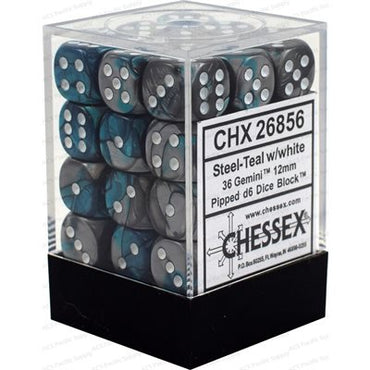 Gemini: 36D6 Steel-Teal / White [CHX26856]