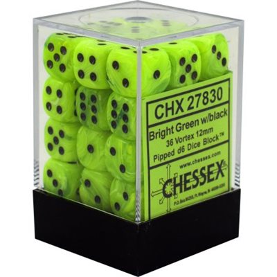 Vortex: 36D6 Bright Green / Black [CHX27830]