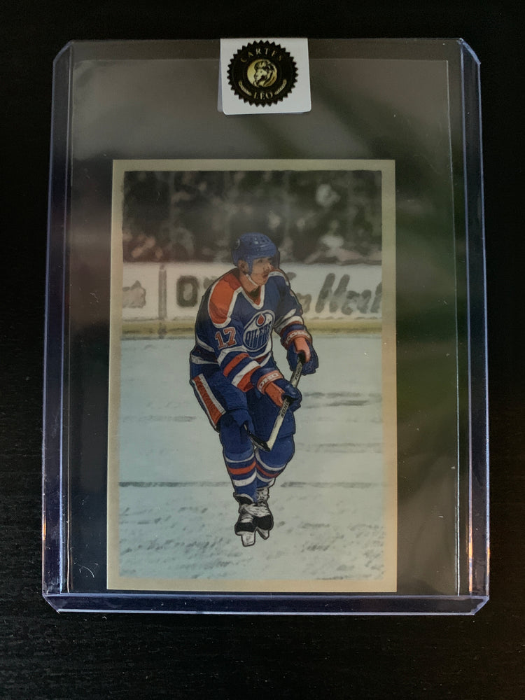 2023-24 Parkhurst Champions '52 Retros Album Back Jari Kurri #R-86 Edmonton