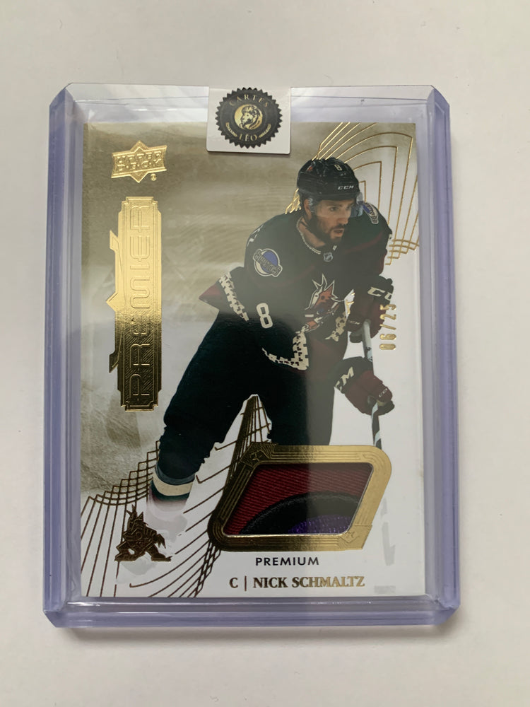 2022-23 Upper Deck Premier Jerseys #42 Nick Schmaltz 06/25 * 3 Color *