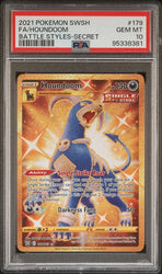 Houndoom (179/163) [Sword & Shield: Battle Styles] PSA 10 [95338381]