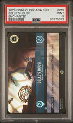 Belle's House - Maurice's Workshop (Alternate Art) (219/204) [Into The Inklands] PSA 9 [88975633]