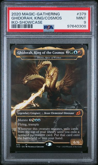 Illuna, Apex of Wishes - Ghidorah, King of the Cosmos (Godzilla Series) #379 PSA 9 [97640308]