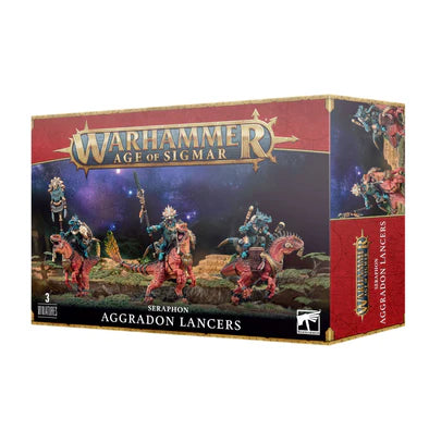 Warhammer: Age of Sigmar - Seraphon - Aggradon Lancers