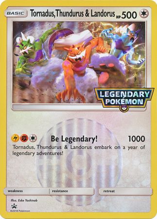 Tornadus, Thundurus &amp; Landorus (Carte Jumbo) [Cartes Diverses] 