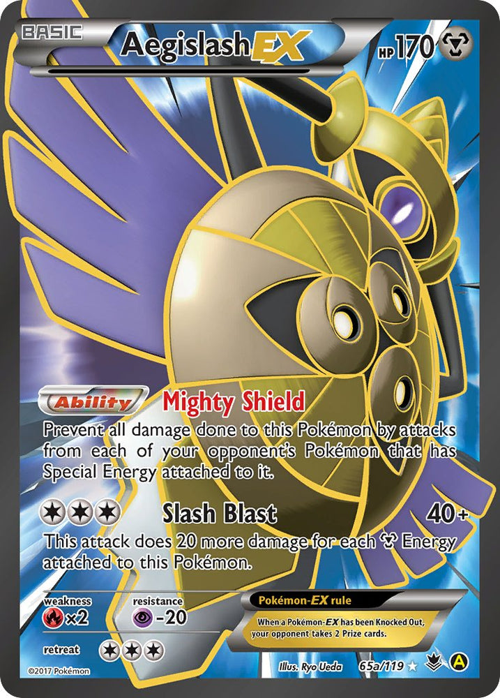 Aegislash EX (65a/119) [Promotions artistiques alternatives] 