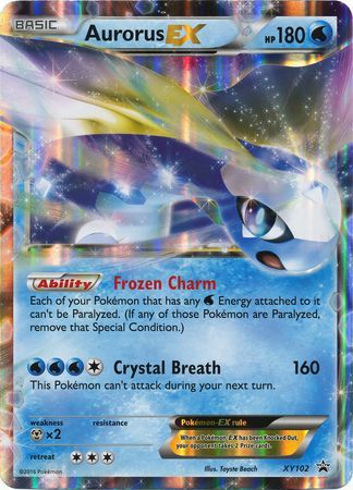 Aurorus EX (XY102) (carte géante) [XY : Black Star Promos] 