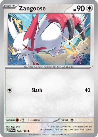 Zangoose (146/198) [Écarlate et Violet : Ensemble de base] 