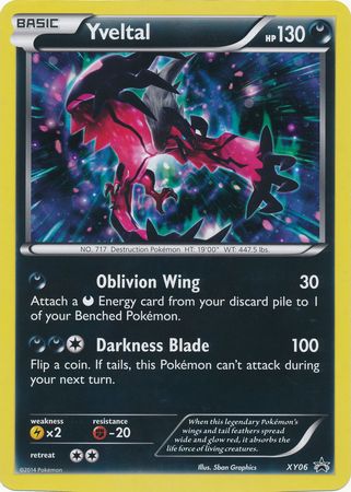 Yveltal (XY06) (Carte Jumbo) [XY : Promos Black Star] 