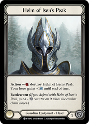 Helm of Isen's Peak [U-WTR042] (Bienvenue chez Rathe Unlimited) Rainbow Foil illimité 