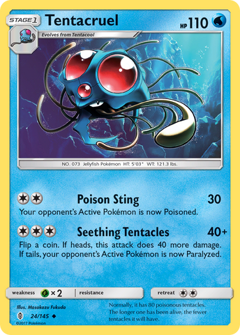 Tentacruel (24/145) [Soleil et Lune : Guardians Rising] 