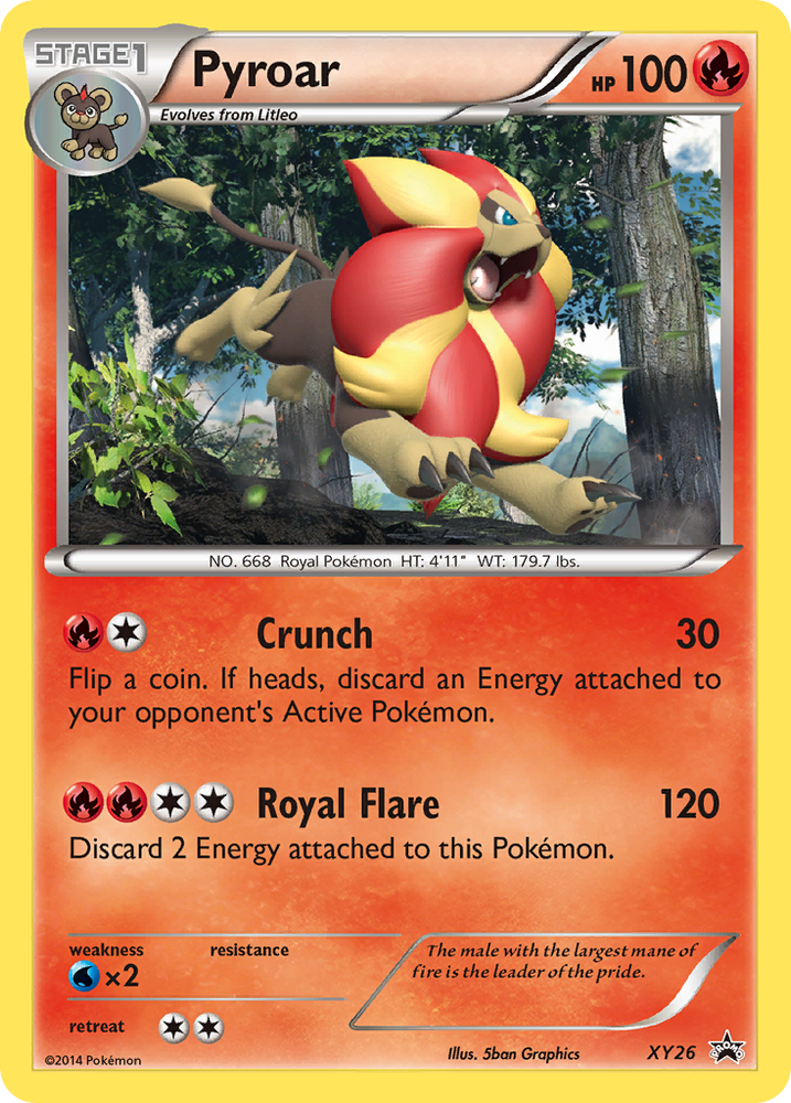 Pyroar (XY26) [XY : Promos Black Star] 