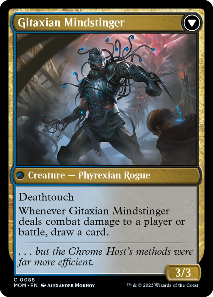 Agent Aetherblade // Gitaxian Mindstinger [Marche de la Machine] 