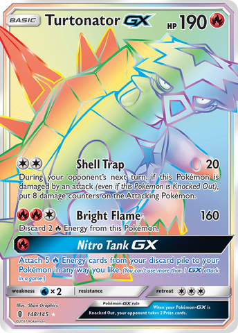 Turtonator GX (148/145) [Soleil et Lune : Guardians Rising] 