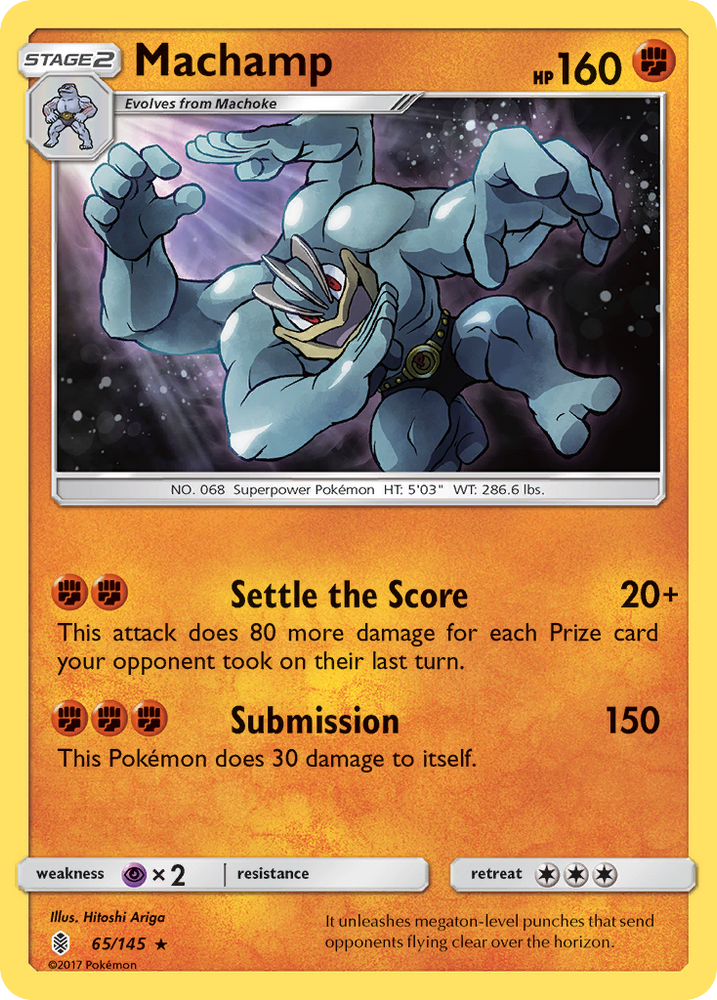 Machamp (65/145) [Soleil et Lune : Gardiens Rising] 