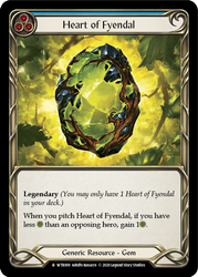 Heart of Fyendal [U-WTR000] (Bienvenue chez Rathe Unlimited) Rainbow Foil illimité 