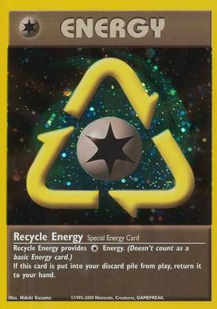 Recycler l'énergie (Promo de la Ligue WotC 2002) [Cartes de Ligue et de Championnat] 