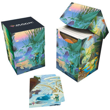 Ultra PRO: 100+ Deck Box - Bloomburrow (Island - Summer)