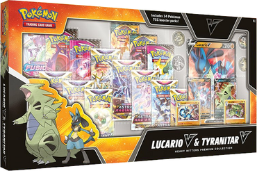 Collection Premium des frappeurs lourds (Lucario V et Tyranitar V) 