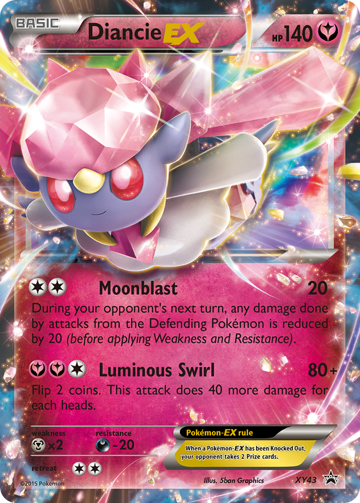 Diancie EX (XY43) [XY : Promos Black Star] 