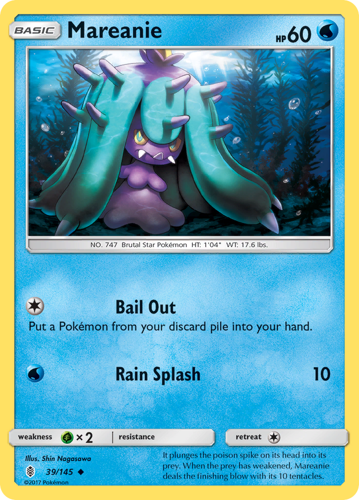 Mareanie (39/145) [Soleil et Lune : Gardiens Rising] 