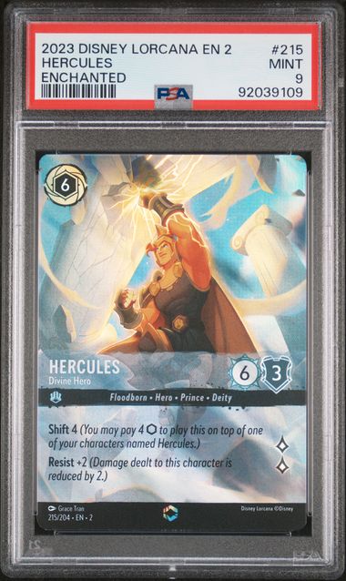 Graded Cards - Lorcana Cartes Leo Graded Cards - Lorcana Cartes Leo