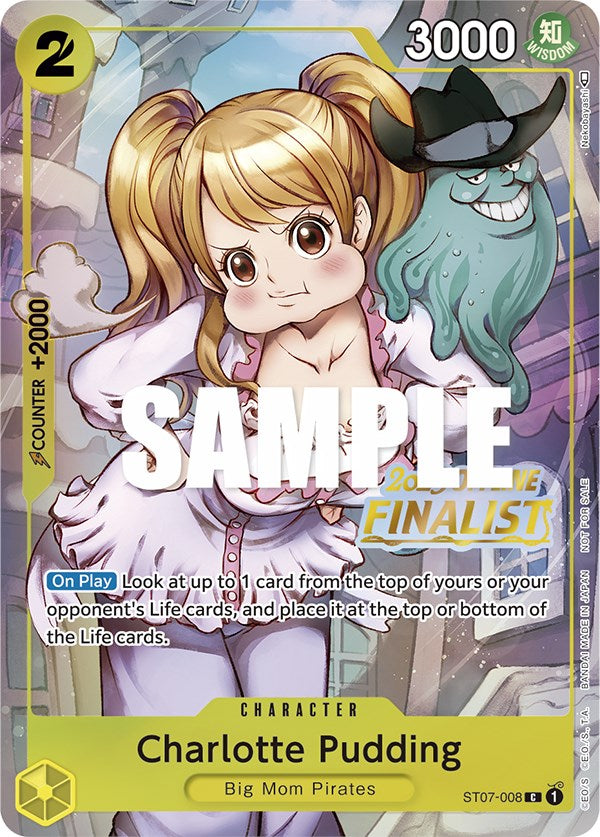 Charlotte Pudding (hors ligne régional 2023) [Finaliste] [Cartes promotionnelles One Piece] 