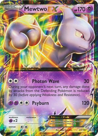 Mewtwo EX (XY183) (carte géante) [XY : Black Star Promos] 