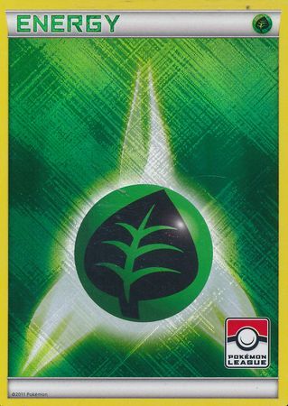 Grass Energy (Promo de la Ligue Pokémon 2011) [Cartes de Ligue et de Championnat] 