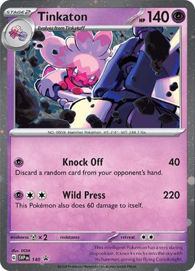 Tinkaton (SVP140) (Cosmos Holo) [Scarlet & Violet Promo Cards]