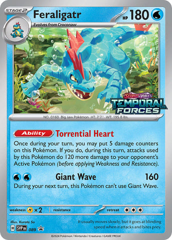 Feraligatr (089) [Écarlate et Violet : Promos Black Star] 