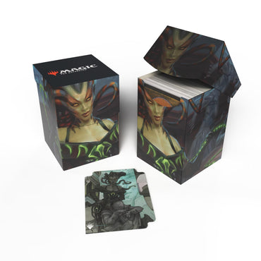 Ultra PRO : 100+ Deck Box - Outlaws of Thunder Junction (Vraska, the Silencer Key Art) 