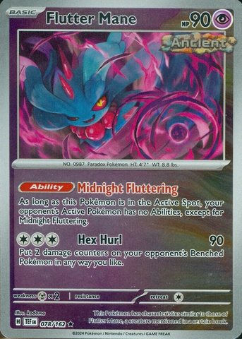 Flutter Mane (078/162) [Écarlate et Violet : Forces Temporelles] 